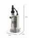 Annovi &amp; Reverberi ARUP 750XC - Pompa sommersa elettrica acque chiare - corpo inox - 750W