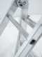Svelt Scalissima GR SSCAL008/A, 2x8 gradini, 4.02 m - Scala in alluminio telescopica - Altezza stimata operativa 5.02 m