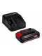 Einhell Picobella - Lavasuperfici verticale a rullo a batteria con starter kit 18V - 2.5Ah
