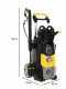 Annovi &amp; Reverberi Twin Flow 4.0 Classic Yellow - Idropulitrice semiprofessionale - 810 lt/h - 150 bar