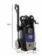 Annovi &amp; Reverberi Blue Clean 4.0 Twin Flow - Idropulitrice semiprofessionale - 150 bar - 810 lt/h