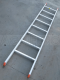 Facal Genia GS250, 8 gradini, 2.59 mt - Scala in alluminio semplice singola
