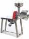 OUTLET - DIFETTI ESTETICI - Passapomodoro elettrico a motore elettrico AE-SM5 - 0.45 Hp INOX montato su banco - 400 W