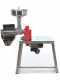 OUTLET - DIFETTI ESTETICI - Passapomodoro elettrico a motore elettrico AE-SM5 - 0.45 Hp INOX montato su banco - 400 W
