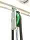 OUTLET -  DIFETTI ESTETICI - Scala a rotaia con fune in alluminio a 2 elementi FACAL ROLLER - 18+18