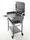 Cruccolini Rimini - Barbecue in ferro artigianale a gas - Griglia inox 68x46