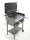 Cruccolini Rimini - Barbecue in ferro artigianale a gas - Griglia inox 68x46