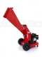 OUTLET - UTILIZZATO PER PROVA - Biotrituratore a scoppio GeoTech Pro GSP65L con motore a benzina 6.5 HP - biocippatore