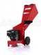 OUTLET - UTILIZZATO PER PROVA - Biotrituratore a scoppio GeoTech Pro GSP65L con motore a benzina 6.5 HP - biocippatore