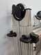 OUTLET - PICCOLI DIFETTI ESTETICI - Marchetti Black, 2x12 gradini, 6.31 mt - Scala telescopica in alluminio