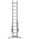 OUTLET - DIFETTI ESTETICI - Gierre Hailo Hobbylot, 3x11 gradini, altezza 6.9 mt - Scala in alluminio