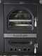 OUTLET - DIFETTI ESTETICI - Forno a legna da incasso Medius 60 Inc in acciaio - Ventilato