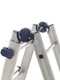 OUTLET - PICCOLI DIFETTI ESTETICI - Facal Briko Blu, 2x10 gradini, 5.12 mt - Scala in alluminio telescopica