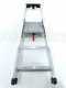 Facal Quadra Q50/3 Tecnoscala, 3 gradini, 1.25 m - Scalandrino in alluminio con cavalletto - Altezza stimata operativa 2.45 m