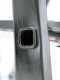 Facal Quadra Q50/7 Tecnoscala, 7 gradini, 2.19 m - Scalandrino in alluminio con cavalletto - Altezza stimata operativa 3.39 m