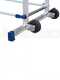OUTLET - PICCOLI DIFETTI ESTETICI - Facal Pinna Clic - Trabattello in alluminio - Due alzate - Zoppo per scale - Altezza 3,65m
