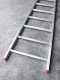 Scala agricola conica professionale in alluminio S110L16, 16 gradini, 4.50 m - Altezza stimata operativa 5.50 m