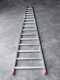 Scala agricola conica professionale in alluminio S110L16 4,50 mt, 16 gradini
