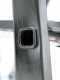 Facal Quadra Q50/6 Tecnoscala, 6 gradini, 1.96 m - Scalandrino in alluminio con cavalletto - Altezza stimata operativa 3.16 m