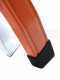 Gierre Peppina AM010 - 2x8 gradini, 3.82 m - Scala in acciaio+alluminio telescopica - Altezza stimata operativa 4.82 m