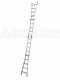 Gierre Peppina AL020, 2x8 gradini, 3.82 m - Scala telescopica in alluminio - Altezza stimata operativa 4.82 m