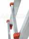 OUTLET - DIFETTI ESTETICI - Gierre Peppina AL060, 2x12 gradini, 6.75 mt - Scala telescopica in acciaio
