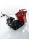 GeoTech Pro GeoPorter 330D - Motocarriola cingolata cassone dumper con 4 rulli - 300Kg