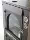 Forno a legna da incasso Magnus 80 Deluxe INC INOX - Smalto ramato