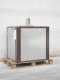 Forno a legna da incasso Medius 80 Deluxe INC INOX - Smalto ramato