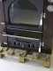 Forno a legna da incasso Medius 60 Deluxe INC INOX - Smalto ramato