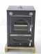 Forno a legna da incasso Nuovo Minimus 50 Inc in acciaio - 3 piani
