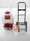 GeoTech SP 300 2T - Pompa irroratrice a scoppio - A spalla + trolley - 2 tempi miscela