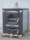 Forno a legna da incasso Medius 80 Inc in acciaio - Ventilato