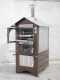 Forno a legna da esterno Medius 80 Deluxe EXT INOX - Smalto ramato