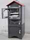 Forno a legna da esterno Nuovo Minimus 50 EXT in acciaio - Ventilato