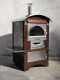 Forno a legna da esterno Maximus 80 Deluxe EXT INOX - Smalto ramato