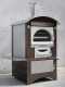 Forno a legna da esterno Maximus 80 Deluxe EXT INOX - Smalto ramato