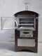 Forno a legna da esterno Maximus 80 Deluxe EXT INOX - Smalto ramato