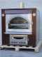 Forno a legna da incasso Maximus 80 Deluxe INC INOX - Smalto ramato