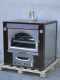 Forno a legna da incasso Maximus 80 Deluxe INC INOX - Smalto ramato