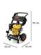 Lavor Independent 2800 - Idropulitrice a scoppio  - 200 bar - 690 l/h - motore a benzina Lavor 200 cc