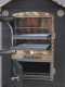 Forno a legna da esterno Medius Plus 100 EXT in acciaio - Ventilato con tetto in INOX