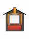 Forno a legna da esterno Medius Plus 100 EXT in acciaio - Ventilato con tetto in INOX