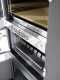 Forno a legna da esterno Medius Plus 100 EXT in acciaio - Ventilato con tetto in INOX