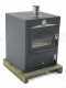 Forno a legna da incasso Nuovo Minimus 50 Mini Inc in acciaio - 2 piani 