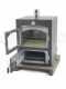 Forno a legna da incasso Nuovo Minimus 50 Mini Inc in acciaio - 2 piani 