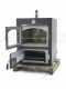 Forno a legna da incasso Nuovo Minimus 50 Mini Inc in acciaio - 2 piani 