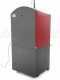 Forno a legna da esterno Minimus 50 Mini EXT in acciaio - Tetto rosso