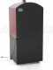 Forno a legna da esterno Minimus 50 Mini EXT in acciaio - Tetto rosso