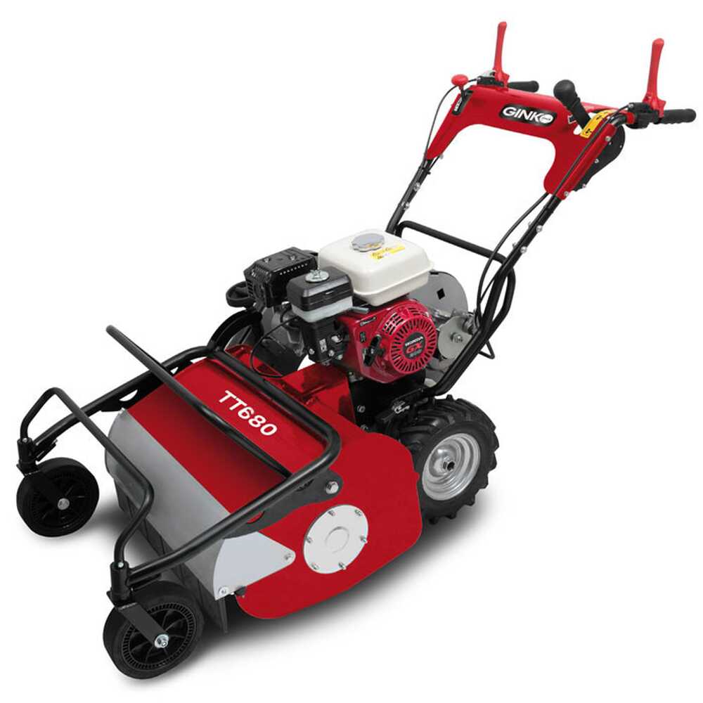 Ginko - MGM MGM TT 680 Trinciaerba professionale a martelli Honda GX200 Trinciaerba a scoppio a martelli a ruote